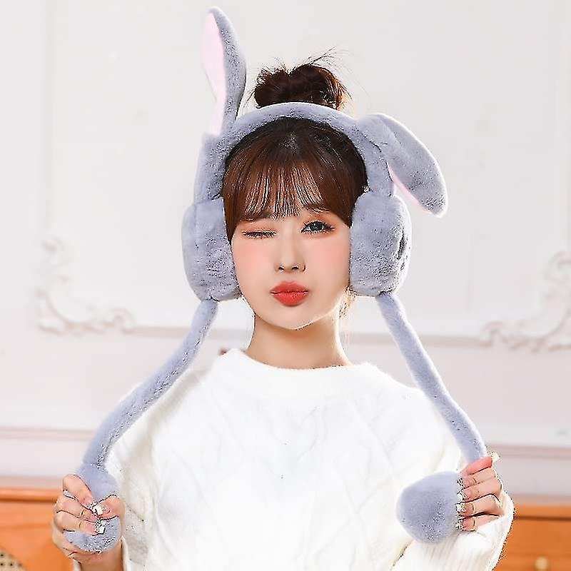 Soft Fluffy Bunny Ears / Rabbit Ears Headband - Image 2